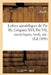 Lettres Apostoliques de Pie IX, Grégoire XVI, Pie VII, Encycliques, Brefs, Etc. by Pie IX, Grégoire XVI