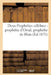Deux Prophéties Célèbres: Prophétie d'Orval, Prophétie de Blois by Sans Auteur