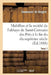 Mabillon Et La Société de l'Abbaye de Saint-Germain Des Prés. Tome 1: À La Fin Du Dix-Septième Siècle: 1664-1707 by Emmanuel de Broglie
