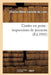 Contes En Prose: Impressions de Jeunesse by Charles-Marie LeConte de Lisle