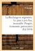 La Boulangerie Régénérée. Le Pain À Un Prix Toujours Fixe, Invariable: Progrès, Économie, Prévoyance by Gosset
