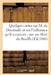 Quelques Notes Sur M. de Dombasle Et Sur l'Influence Qu'il a Exercée Par Un Élève de Roville by Sans Auteur