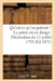 Qu'est-CE Qu'un Patriote ? La Patrie Est En Danger. Déclaration Du 11 Juillet 1792 by Sans Auteur