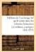 Tableau de l'Esclavage Tel Qu'il Existe Dans Les Colonies Françaises (2e Édition, Corrigée) by Sans Auteur