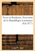 Tours Et Bordeaux. Souvenirs de la République À Outrance by Sans Auteur