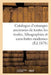 Catalogue d'Estampes Anciennes de Toutes Les Écoles, Lithographies Et Eaux-Fortes Modernes by Sans Auteur