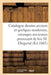 Catalogue de Dessins Anciens Et de Quelques Modernes, Estampes Anciennes Desperet by Sans Auteur