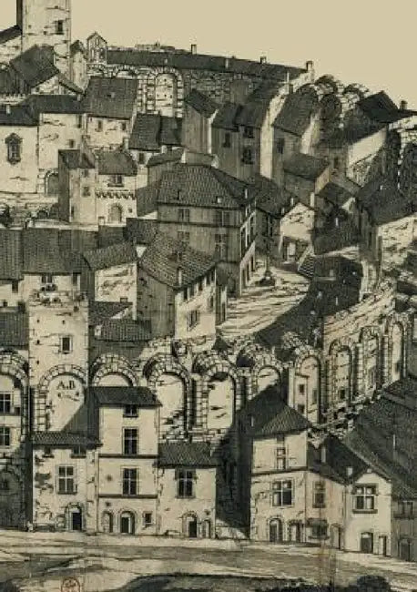 Carnet Blanc Amphithéâtre Arles by Jacques Peytret