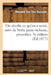 On Récolte CE Qu'on a Semé, Suivi de Vertu Passe Richesse, Proverbes. 3e Édition by Van Den Bussche-M
