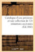 Catalogue d'Une Précieuse Et Rare Collection de 124 Miniatures Anciennes by Sans Auteur