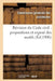 Révision Du Code Civil: Propositions Et Exposé Des Motifs by Sans Auteur