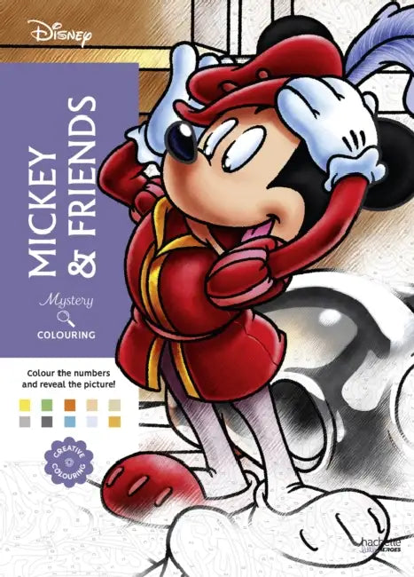 Mystery Colouring - Mickey & Friends by Jeremy Mariez