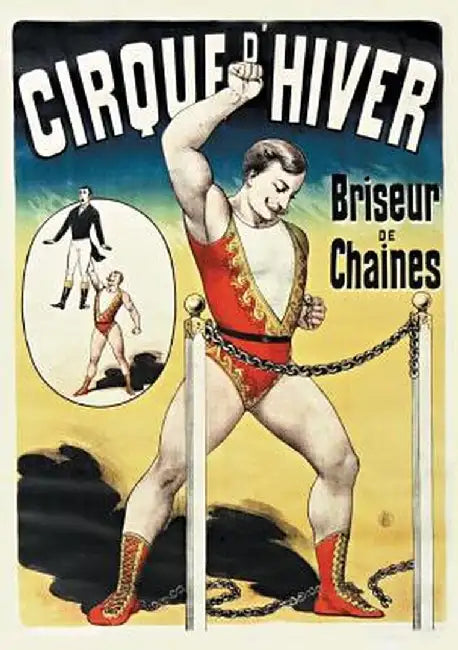 Carnet Ligne Affiche Cirque D'Hiver by Sans Auteur