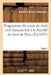 Programme Du Cours de Droit Civil Français Fait À La Faculté de Droit de Paris. Tome 1 by Antoine Marie Demante