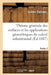 Leçons Sur La Théorie Générale Des Surfaces Et Les Applications Géométriques Partie 2: Du Calcul Infinitésimal by Gaston Darboux
