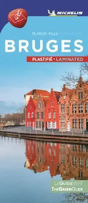 Michelin Bruges City Map - Laminated by Michelin