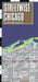 Streetwise Chicago Map - Laminated City Center Street Map of Chicago, Illinois by Michelin
