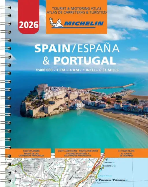 Michelin Spain & Portugal Road Atlas 2026 by Michelin Editions