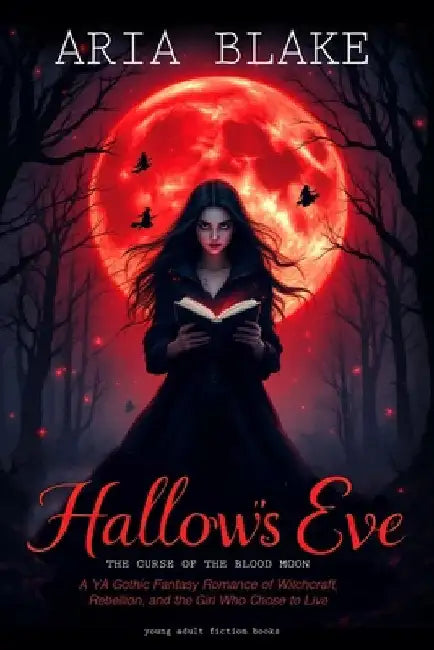 Hallow's Eve: THE CURSE OF THE BLOOD MOON: A YA Gothic Fantasy Romance of Witchcraft, Rebellion, and the Girl Who Chose to Live by Blake, Aria