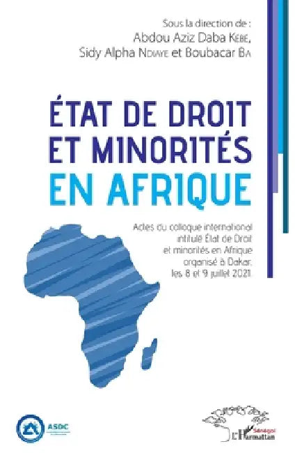 État de droit et minorités en Afrique by Boubacar Ba, Abdou Aziz Daba Kébé, Sidy Alpha Ndiaye