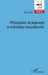 Philosophies du jugement et esthétique transculturelle by Hans Kretz