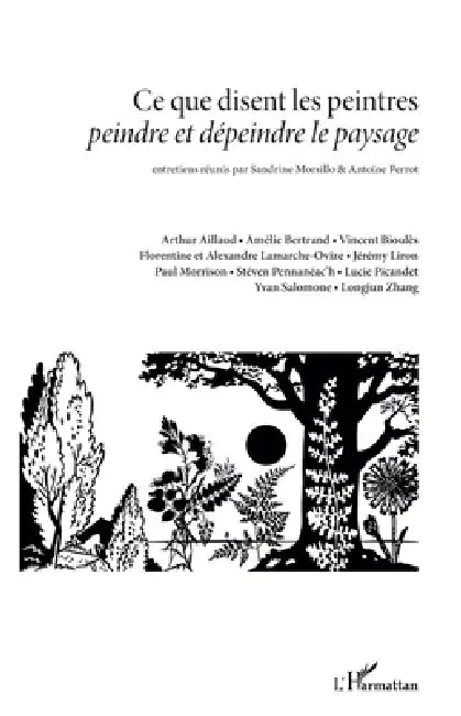 Ce que disent les peintres peindre et dépeindre le paysage by Sandrine Morsillo, Antoine Perrot