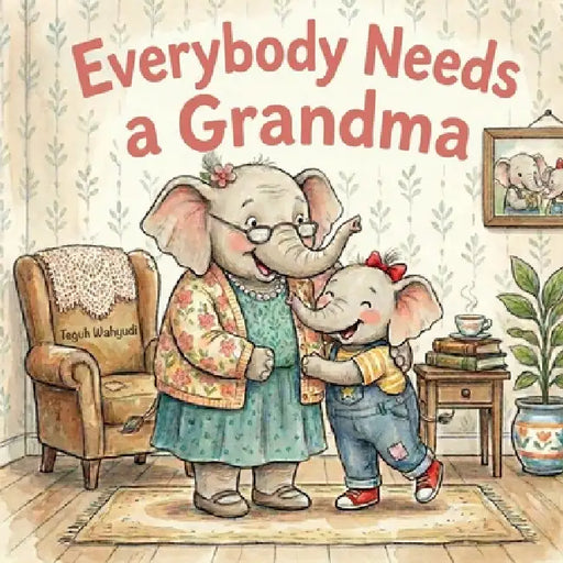 Everybody Needs a Grandma: Heartwarming Elephant Grandmother and Grandchild Bedtime Storybook for Kids Ages 3-7 by Teguh Wahyudi