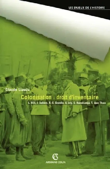 Colonisation: droit d'inventaire by Claude Liauzu