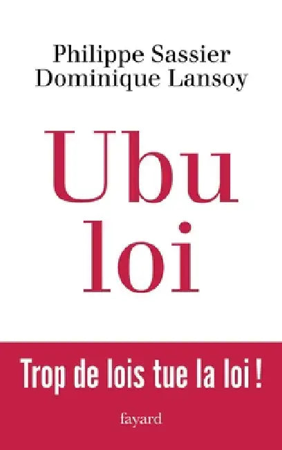 Ubu Loi by Sassier-P+lansoy-D