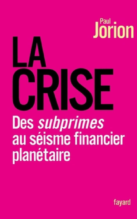 La Crise by Jorion-P