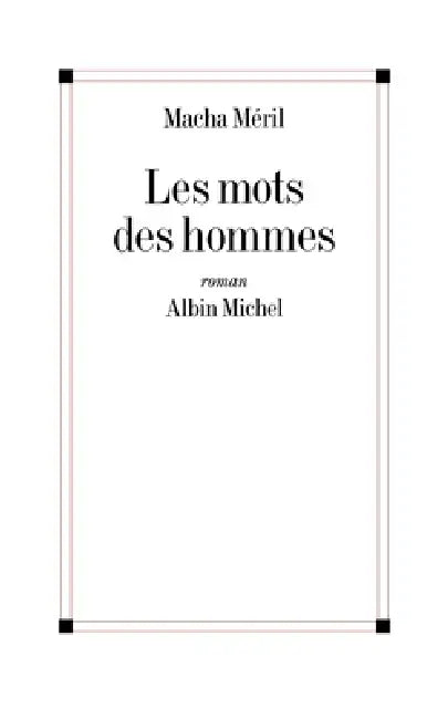 Les Mots des hommes by Macha Méril
