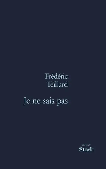 Je ne sais pas by Teillard-F