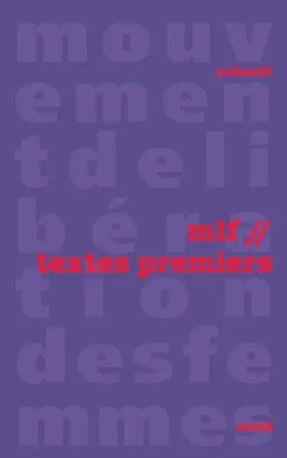 mlf // textes premiers by Collectif