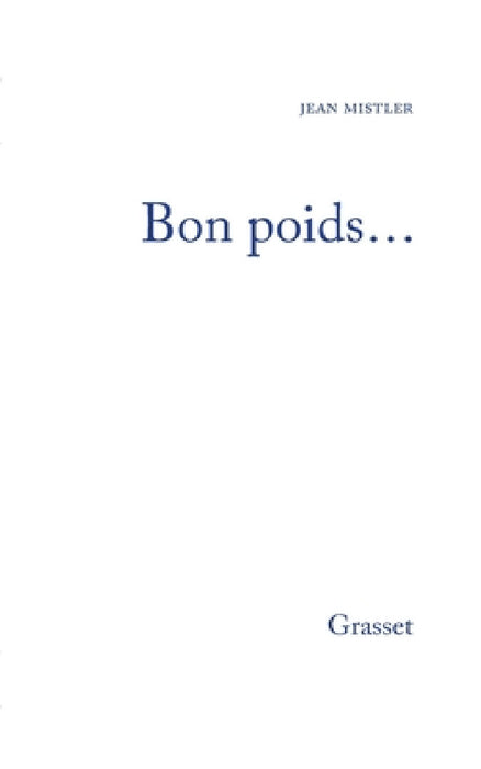 Bon poids by Mistler-J
