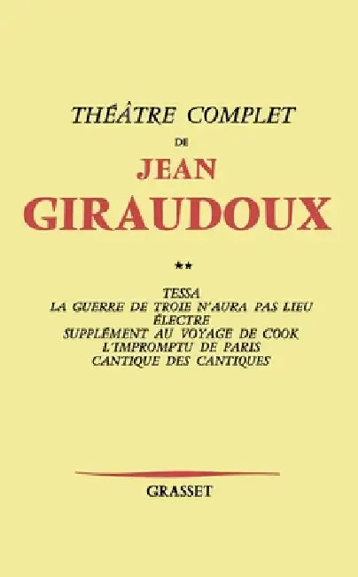 Théâtre complet T02 by Giraudoux-J