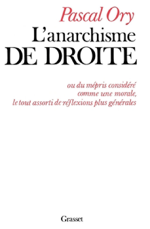 L'anarchisme de droite by Ory-P