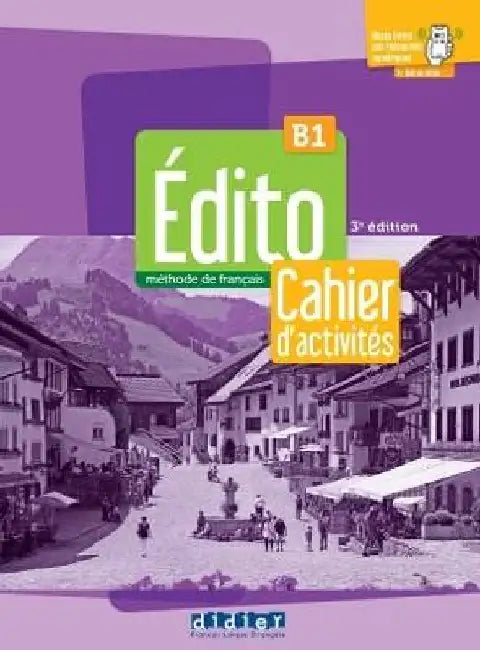 Edito B1 - edition 2024 - Cahier + didierfle.app by Elodie Heu