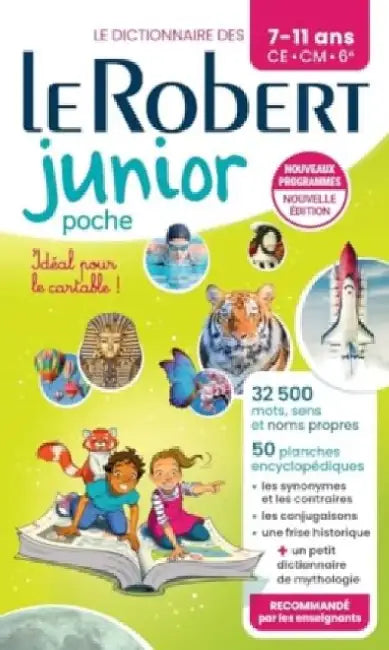 Le Robert Junior Poche: French monolingual dictionary for Juniors in paperback format