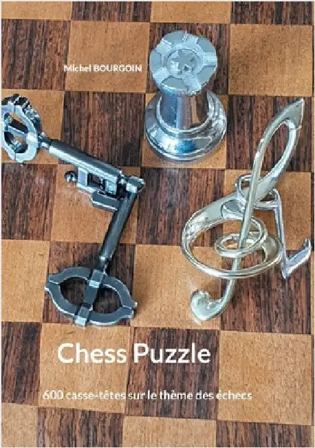 Chess Puzzle: 600 casse-têtes sur le thème des échecs by Bourgoin, Michel