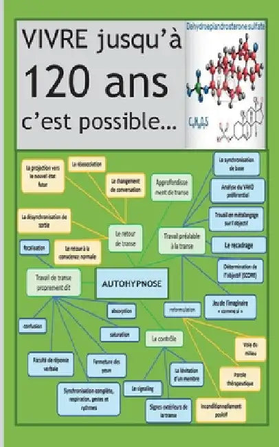 Vivre 120 ans c'est possible: Les effets du sulfate DHEA et de l'autohypnose by Penin, Jean-Louis
