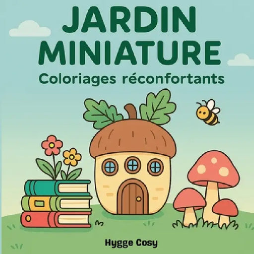Jardin Miniature: Coloriages réconfortants by Cosy Hygge