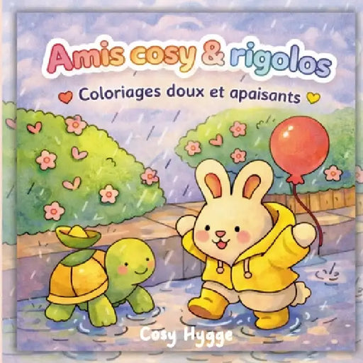 Amis cosy & rigolos: Coloriages doux et apaisants by Cosy Hygge