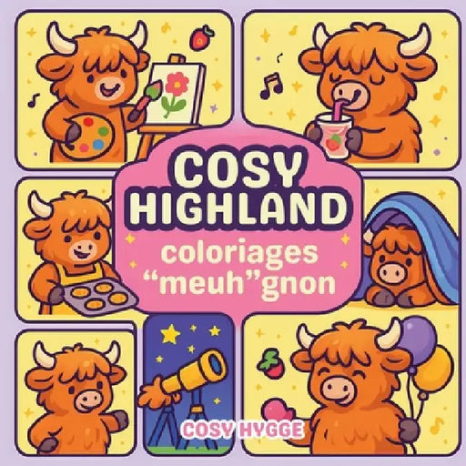 Cosy Highland: Coloriage "meuh"gnon by Cosy Hygge