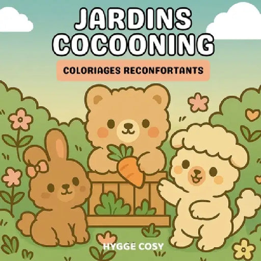 Jardins cocooning: Coloriages réconfortants by Cosy Hygge