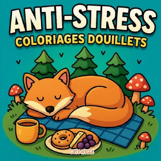 Anti-stress: Coloriages douillets by Cosy Hygge