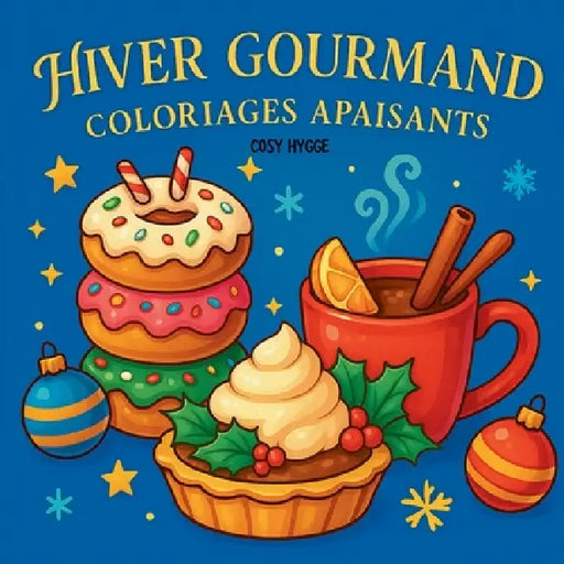 Hiver Gourmand: Coloriages apaisants by Cosy Hygge