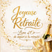 Joyeuse Retraite - Livre d'Or de Départ à la Retraite: La belle vie t'attend ! Livre d'Or à compléter pour un pot de départ - 100 pages de messages, s by La Fabrique À. Souvenirs
