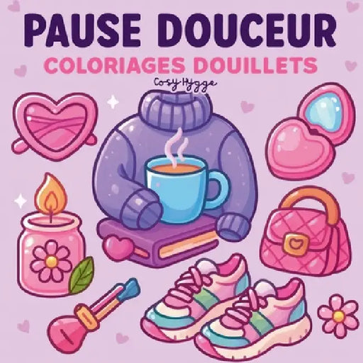 Pause douceur: Coloriages douillets by Cosy Hygge
