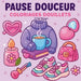 Pause douceur: Coloriages douillets by Cosy Hygge