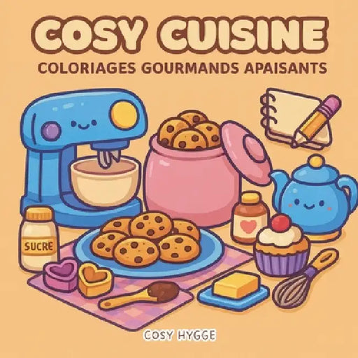 Cosy cuisine: Coloriages gourmands apaisants by Cosy Hygge